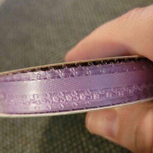 Spoolo Ribbon Purple 3/16 In X 6 Yd